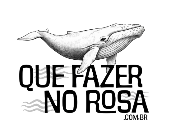 Que Fazer no Rosa Logo